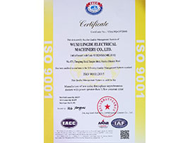 ISO9001-2015質量認證證書（英文版）
